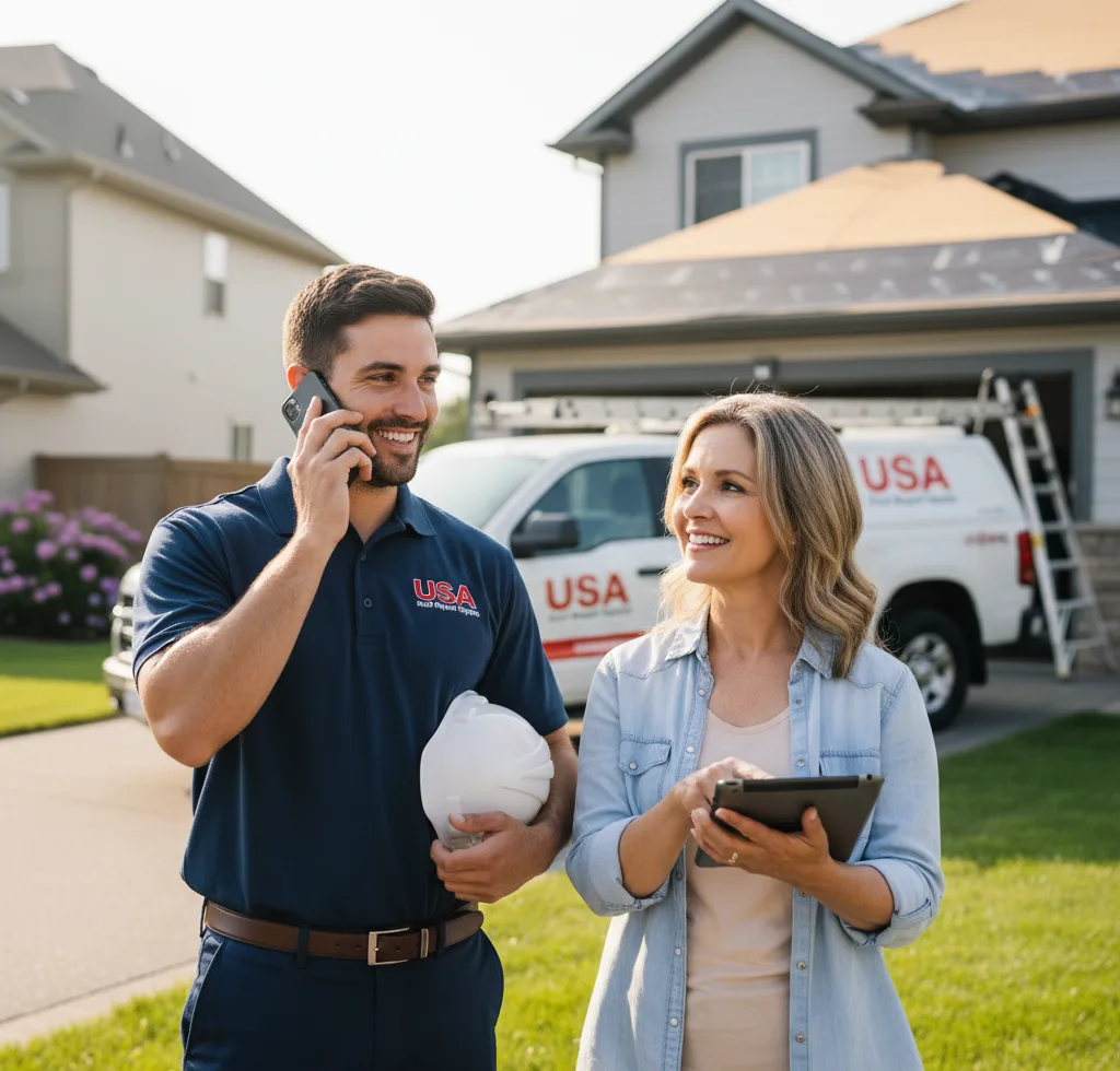 USA Roof Repair Experts customer support in Tamassee